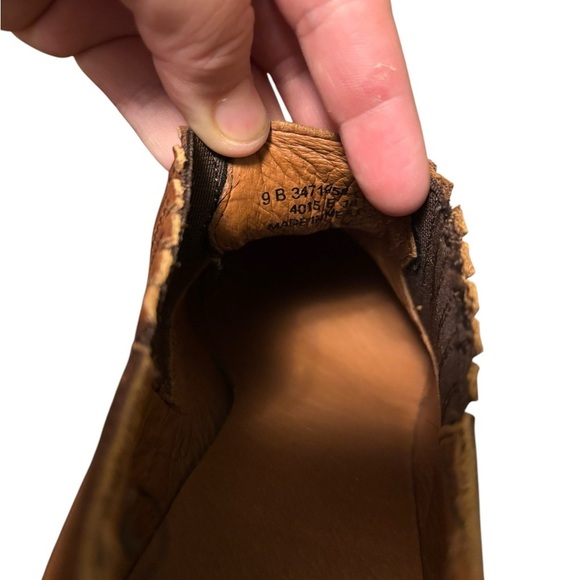 Frye Ilana Pull On Leather Women’s Shooties Booties Shoes Cognac 9 B - Picture 6 of 8